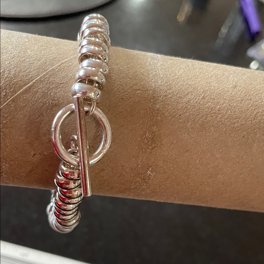 “Cheerios” Sterling Silver Bracelet - Original Price (I have receipt) was 195.00 - Picture 5 of 8